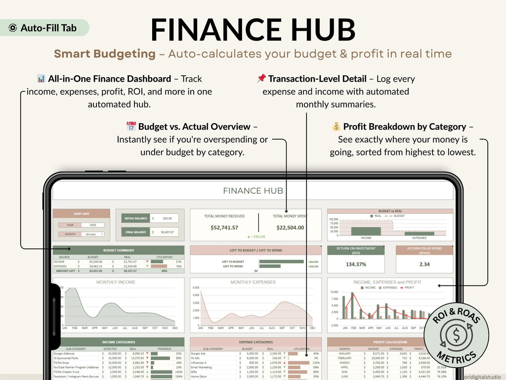 Social Media Planner Spreadsheet