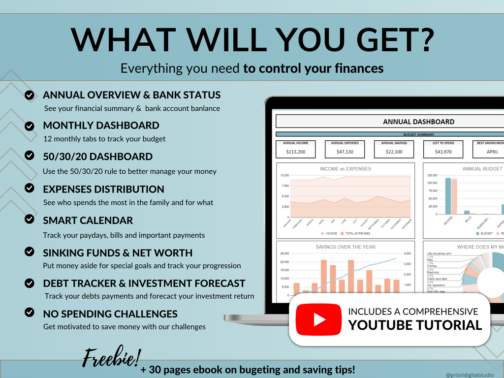 Premium Annual Family Budget