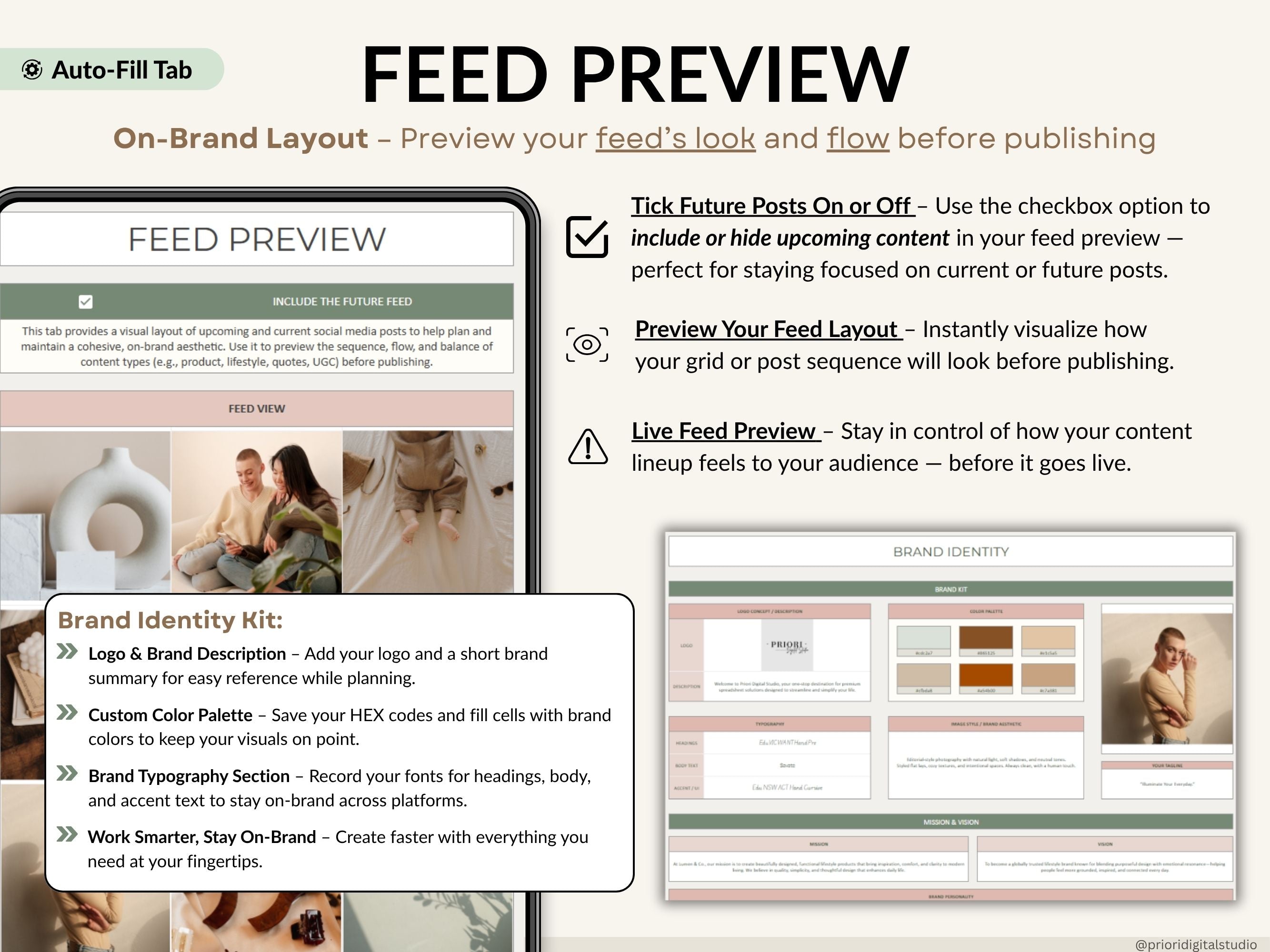 Social Media Planner Spreadsheet